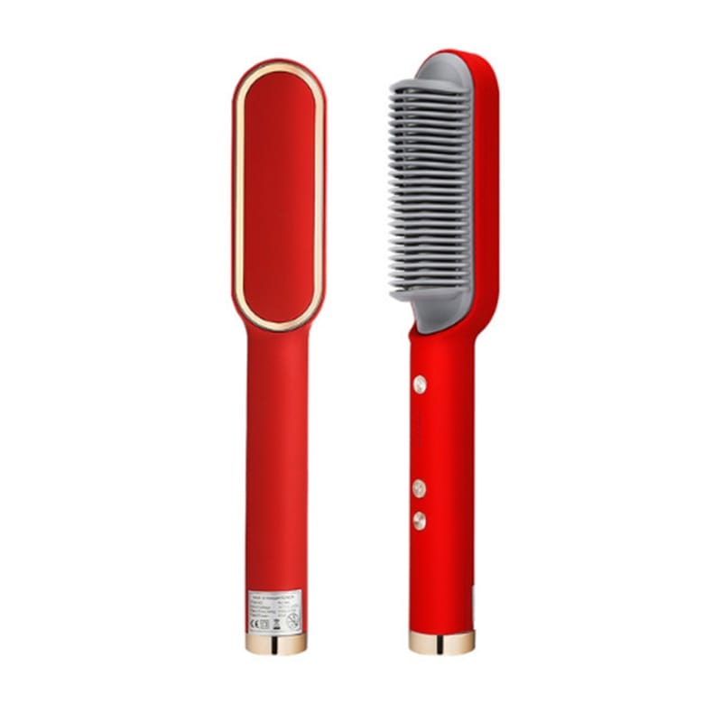Hair Straightener Comb and Curler 3-in-1