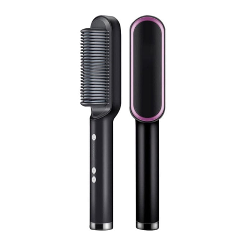 Hair Straightener Comb and Curler 3-in-1
