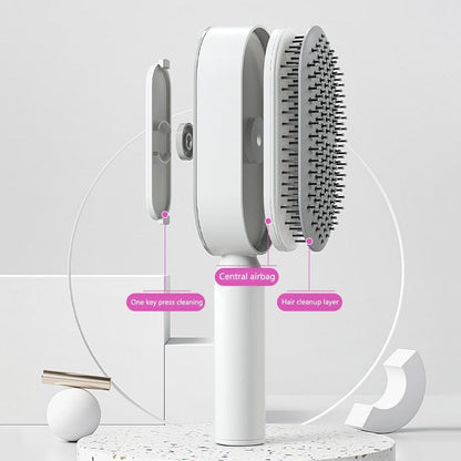 Self Cleaning Hairbrush