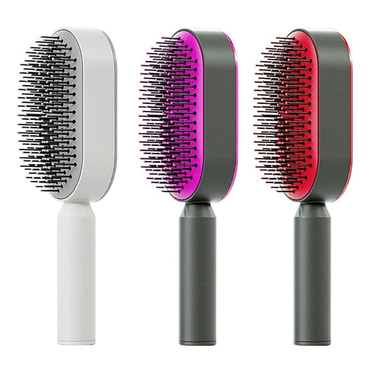 Self-Cleaning Hairbrush | Satrilabs